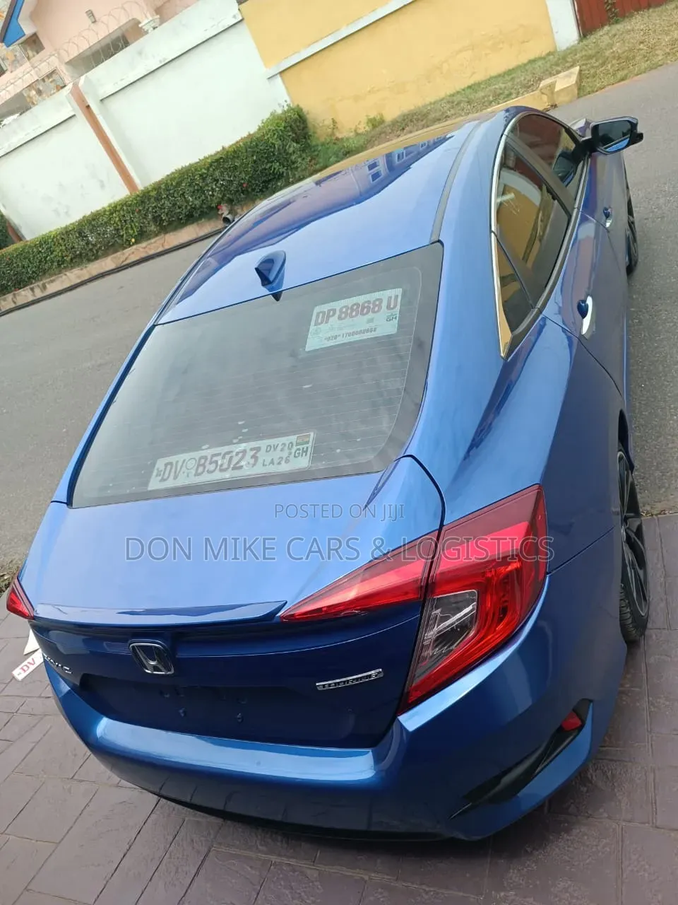 Honda Civic Touring Sedan 2018 Blue