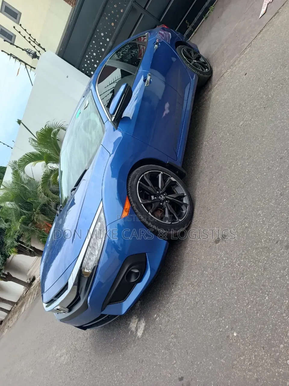 Honda Civic Touring Sedan 2018 Blue