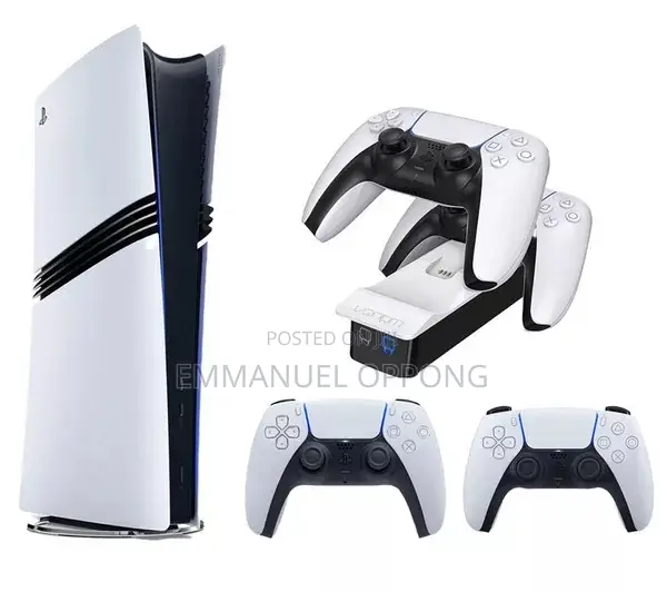 PlayStation 5 Pro, PS5 DualS Wireless Controller Twin Docking Station