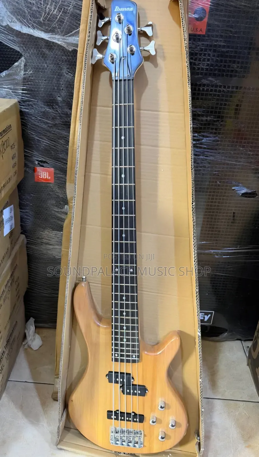 5strings Ibanez Passive Bass Guitar