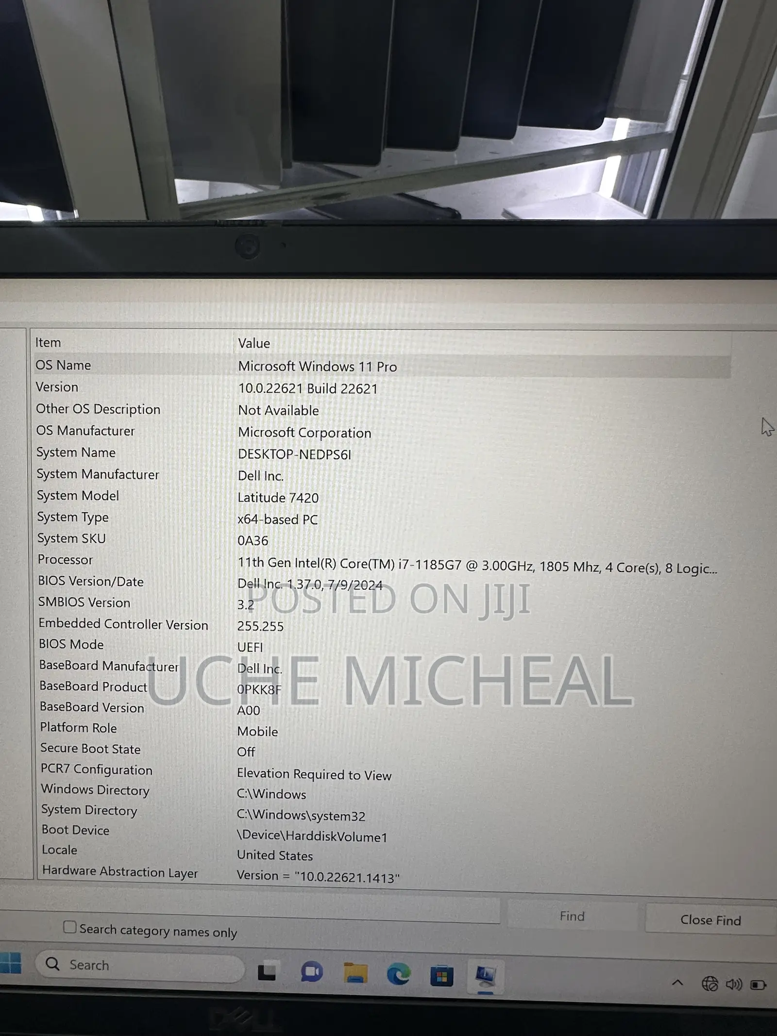 Laptop Dell Latitude 7420 32GB Intel Core i7 SSD 256GB