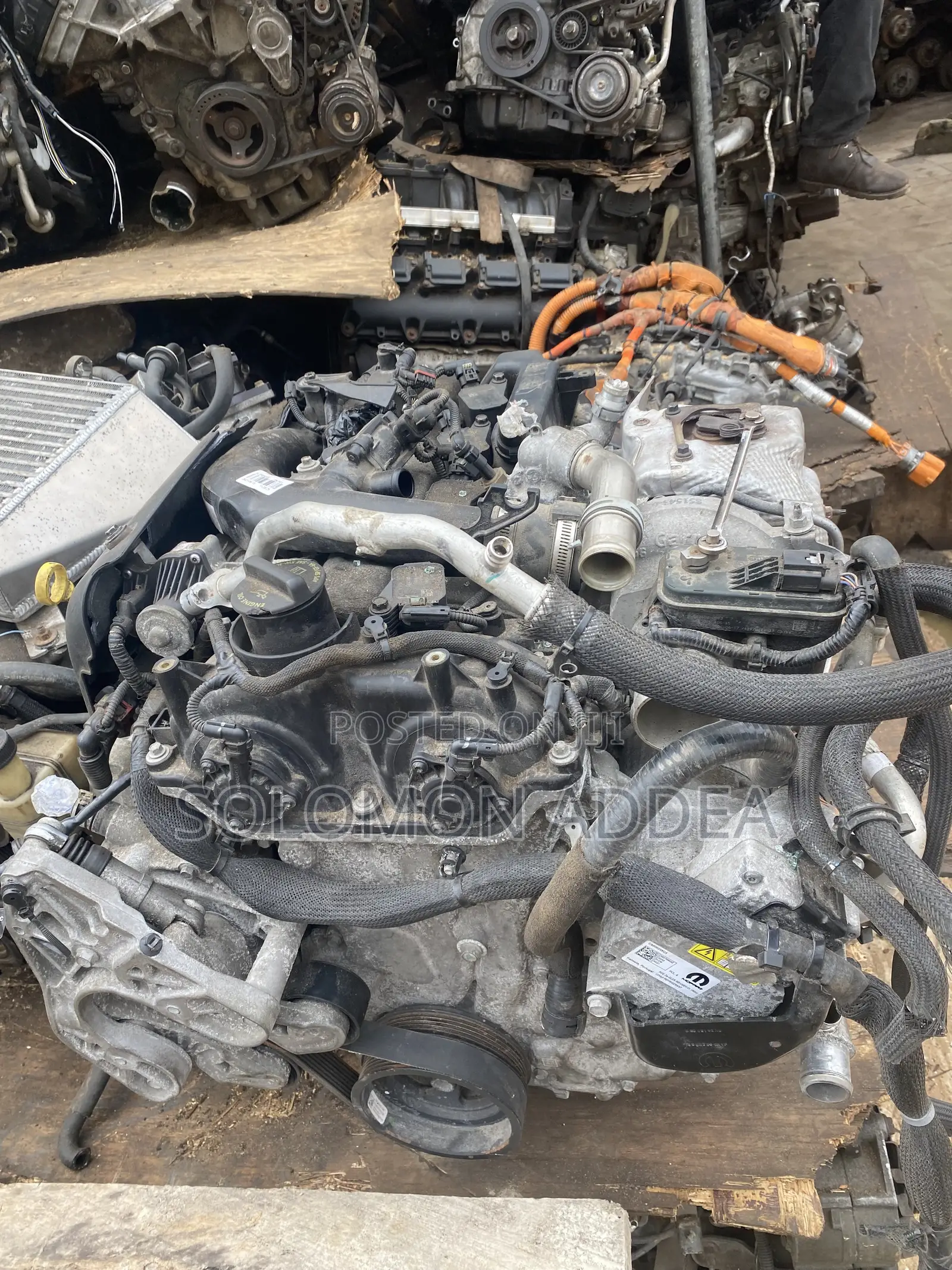 Jeep Wrangler 2020-23 Complete Hybrid Engine With Gear