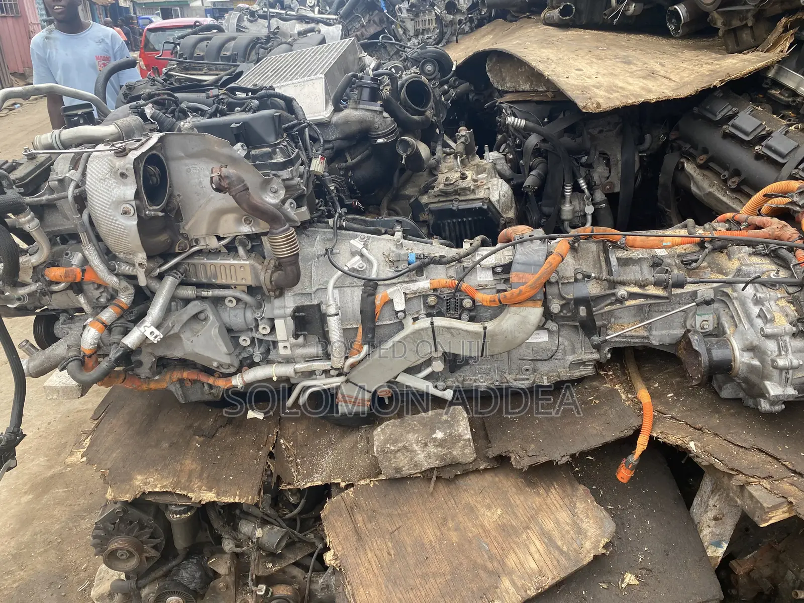 Jeep Wrangler 2020-23 Complete Hybrid Engine With Gear