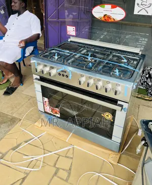 Choose Classic Ferre 60x90cm Glass Lid 4 Gas + 1 Electric Burner