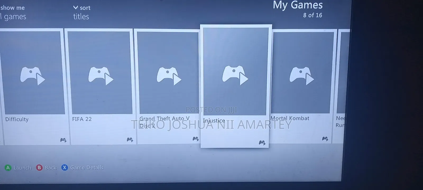 Console for Sale