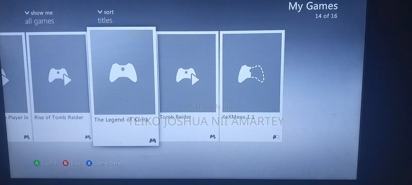 Console for Sale