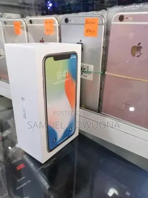 New Apple iPhone X 64 GB White