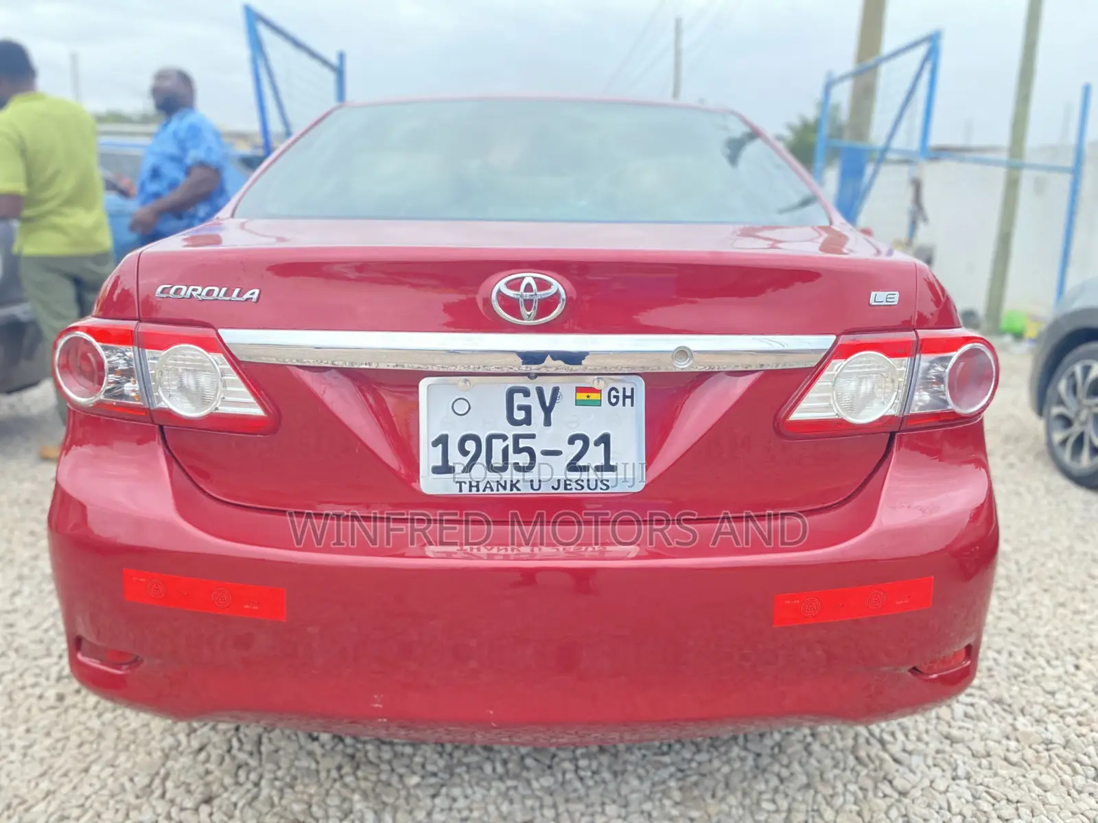 Toyota Corolla LE 4dr Sedan (1.8L 4cyl 4A) 2012 Red