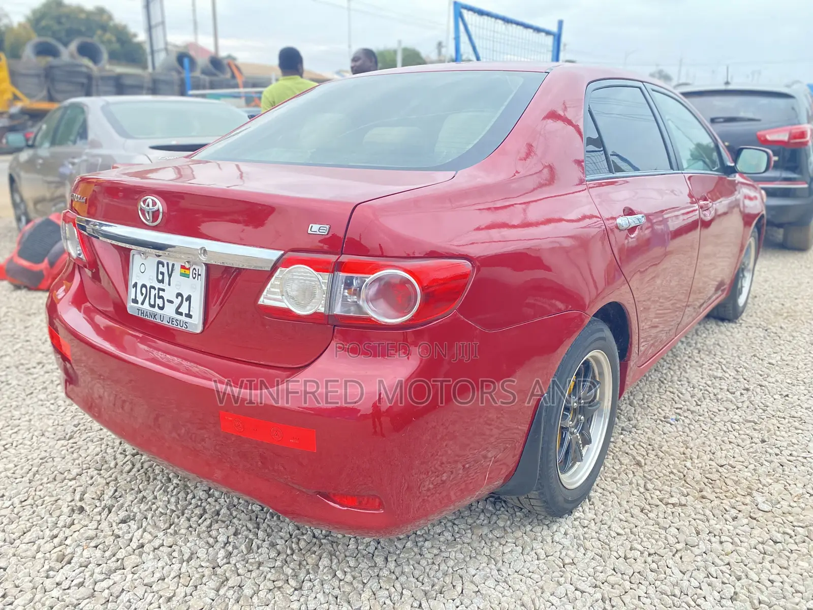 Toyota Corolla LE 4dr Sedan (1.8L 4cyl 4A) 2012 Red