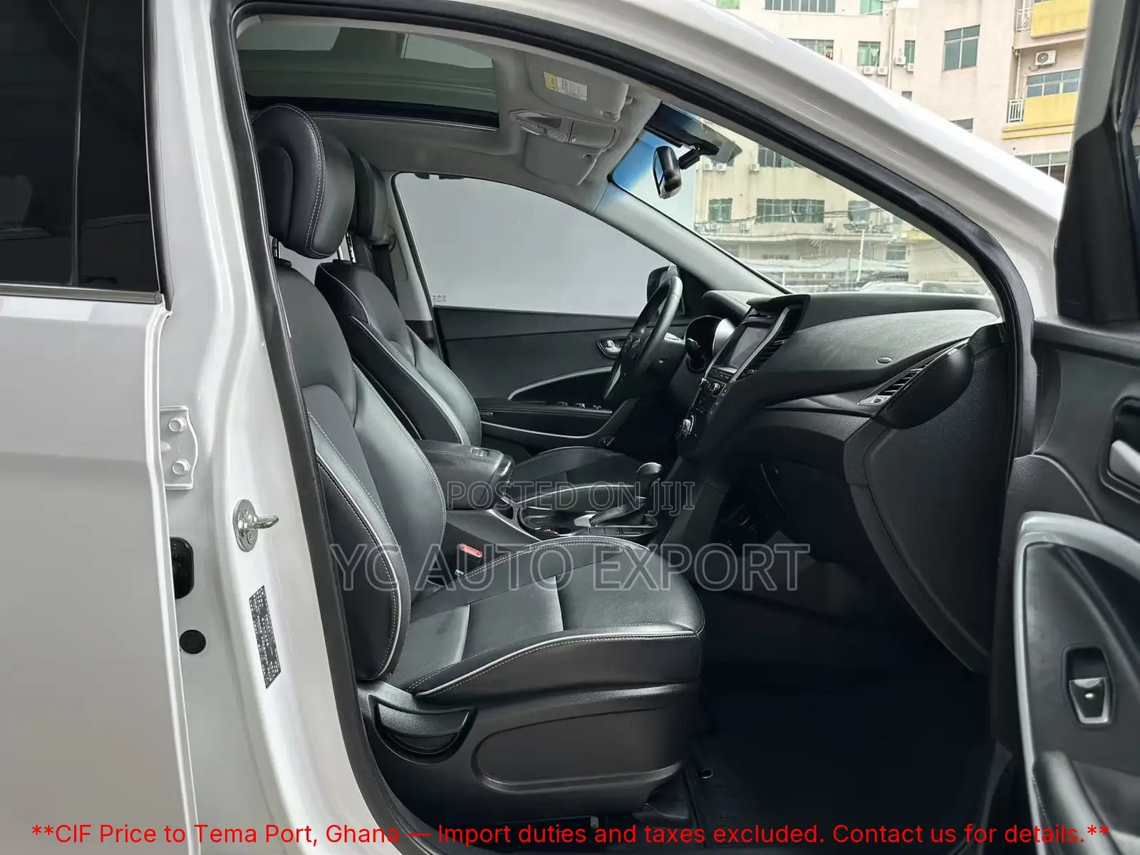 Hyundai Santa Fe Limited AWD 2017 White