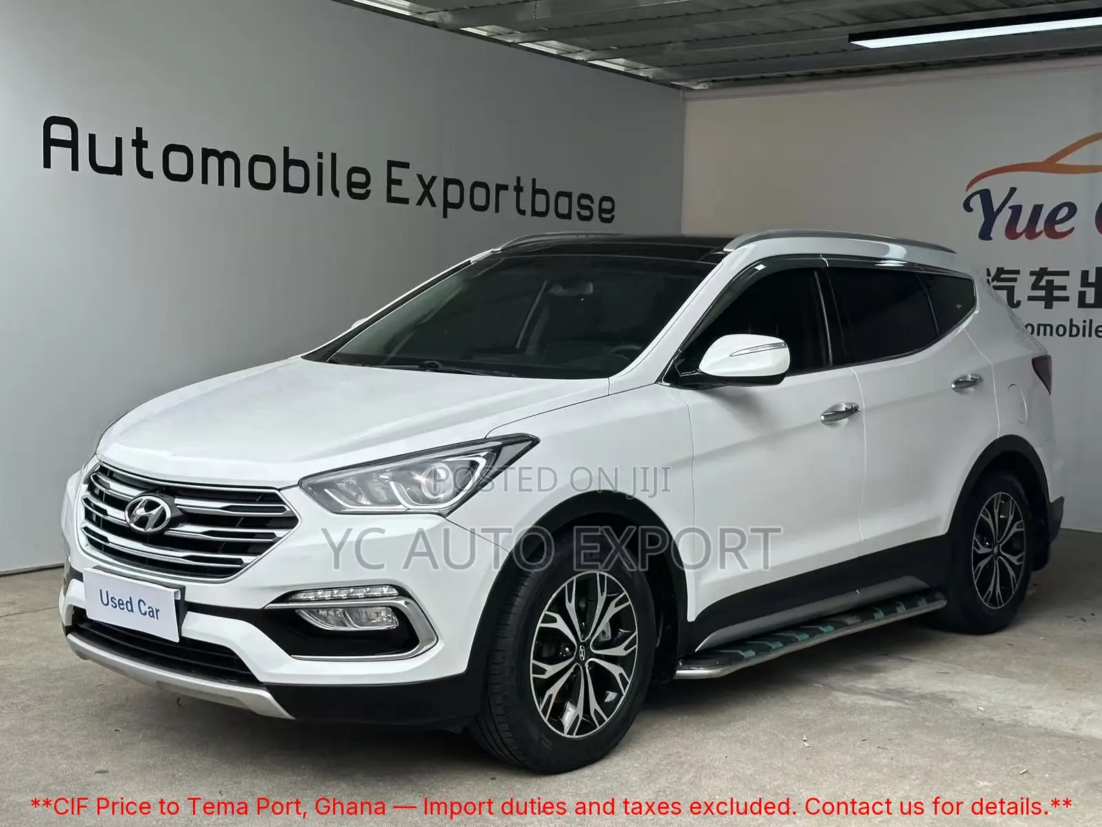 Hyundai Santa Fe Limited AWD 2017 White