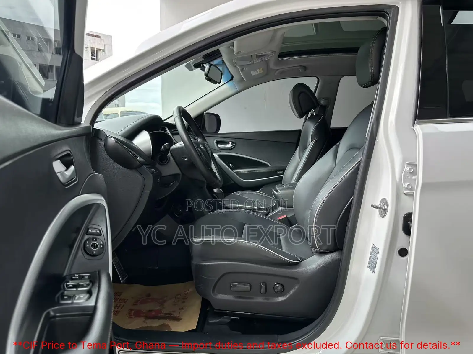 Hyundai Santa Fe Limited AWD 2017 White