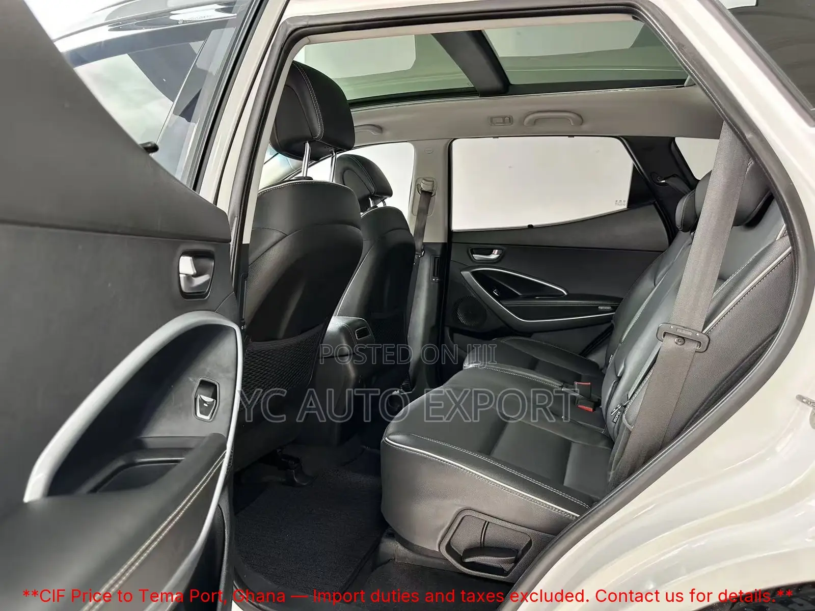 Hyundai Santa Fe Limited AWD 2017 White