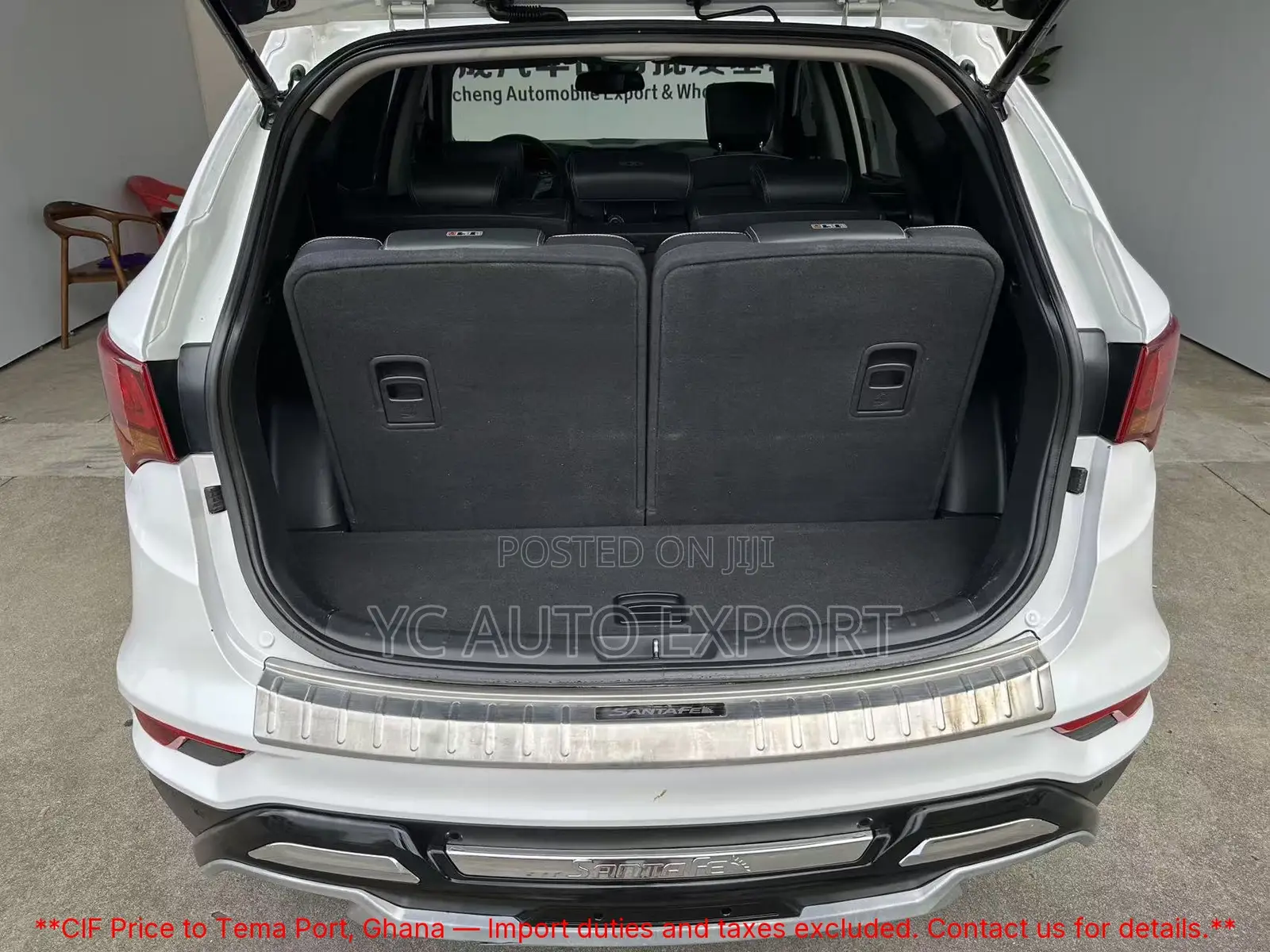Hyundai Santa Fe Limited AWD 2017 White