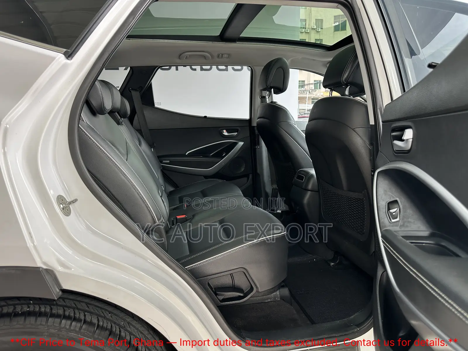 Hyundai Santa Fe Limited AWD 2017 White