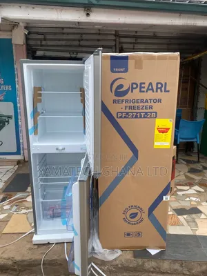 Brand New PEARL 215 Litre Double Door Refrigerator With Top Freezer