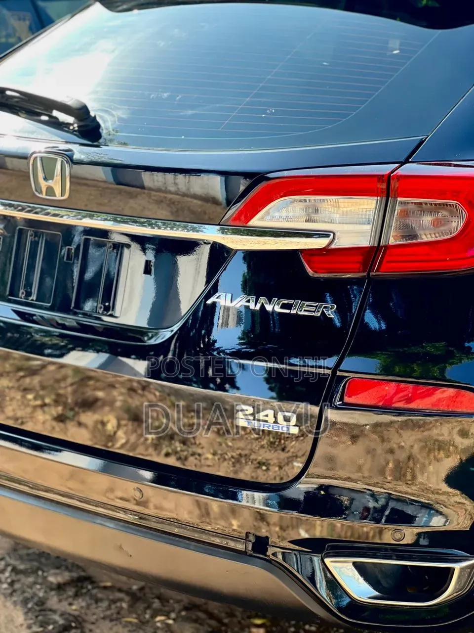 Honda Avancier 2017 Black