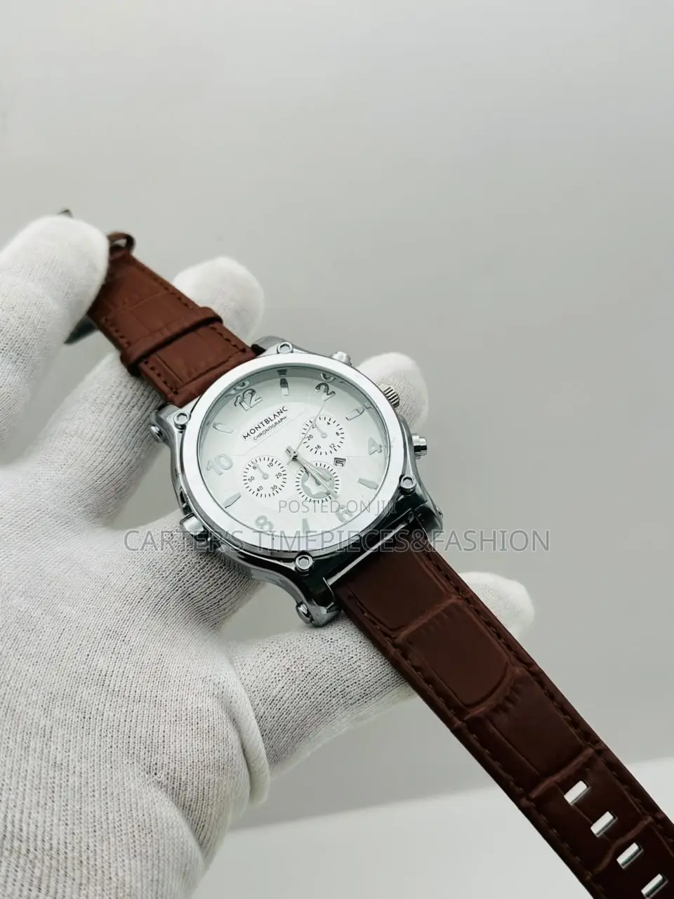 Montblanc Leather Watch