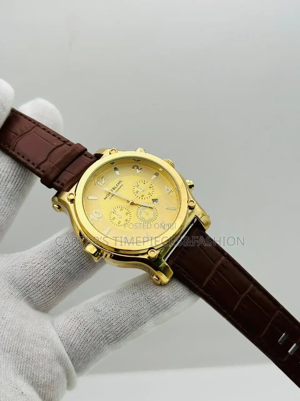 Montblanc Leather Watch