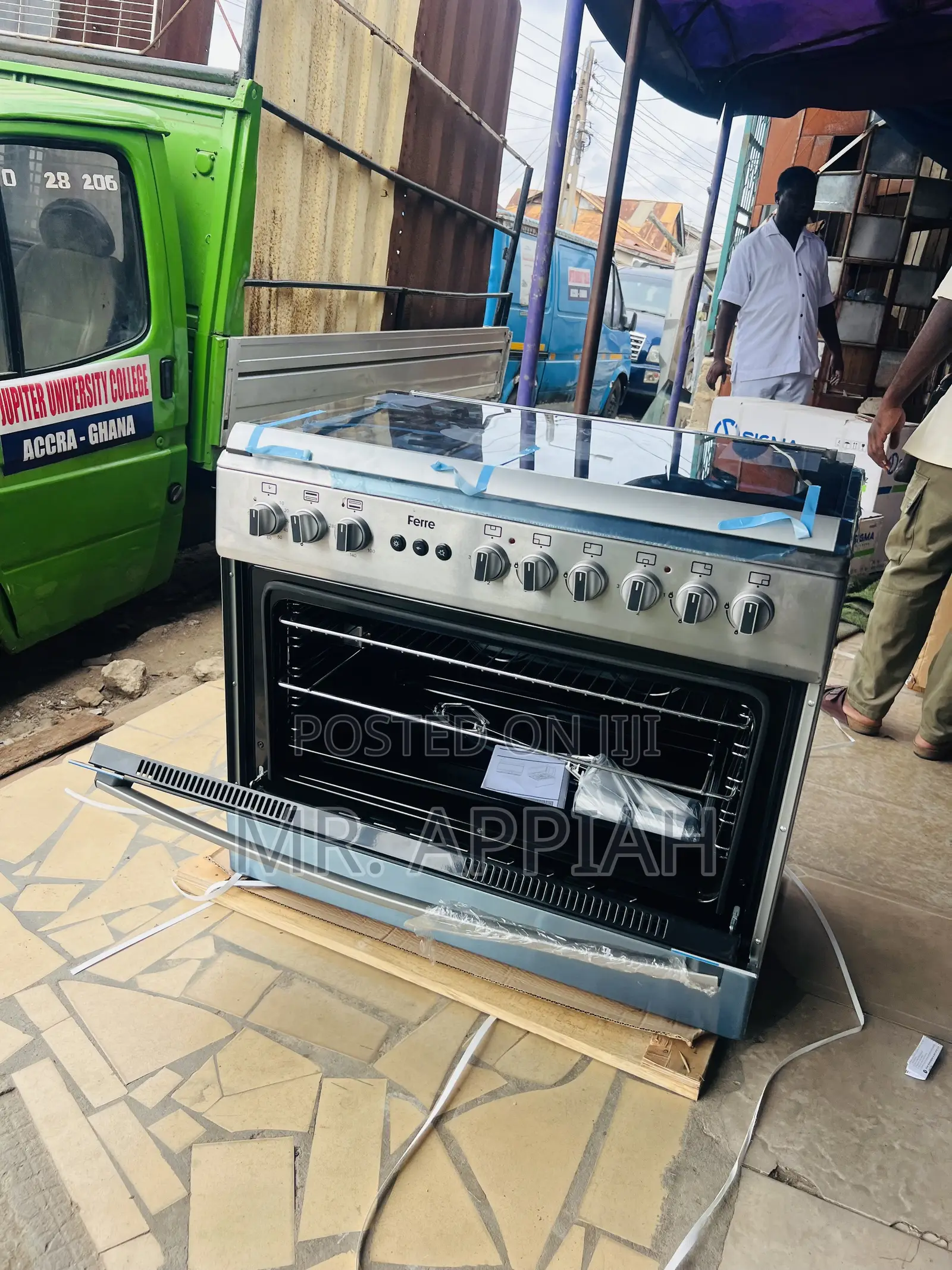Purchase Classic Ferre 4 Gas With 2 Electric Cooker(Gray)