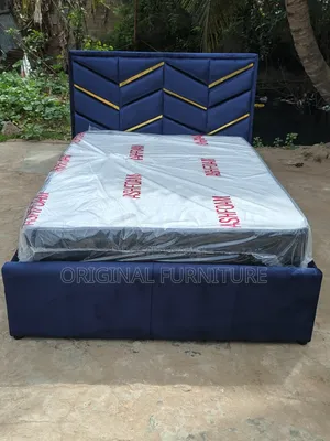 Double Bed Frame and Mattress