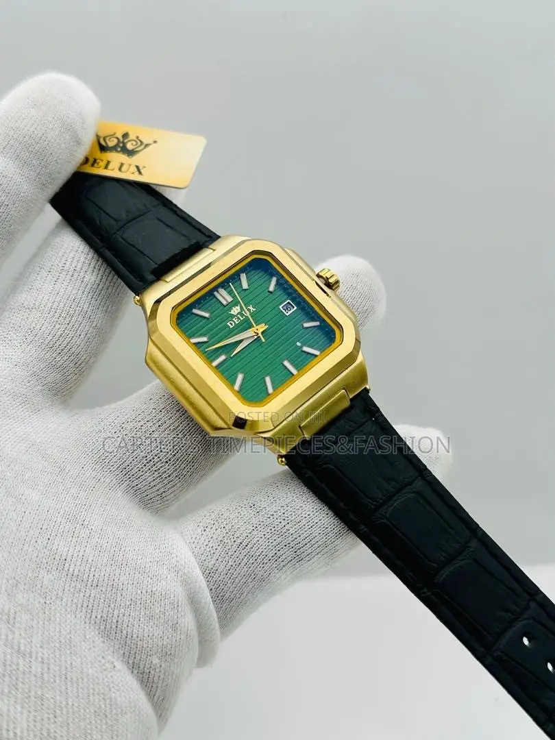 Delux Classic Leather Watch