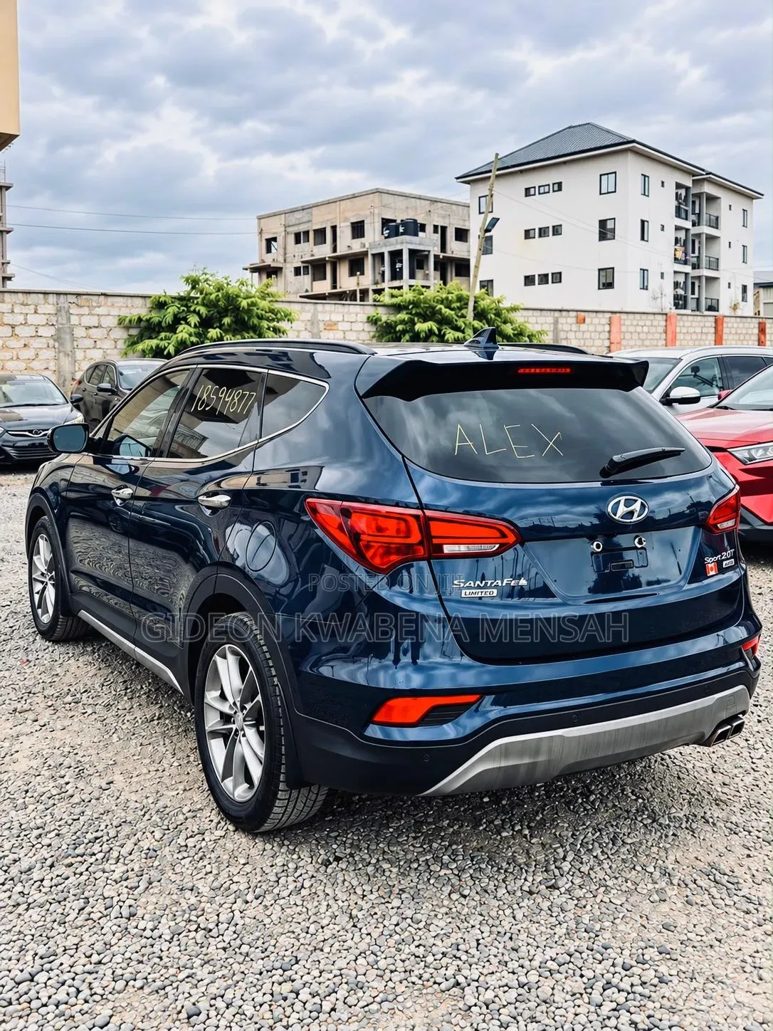 Hyundai Santa Fe Limited Ultimate AWD 2018 Blue