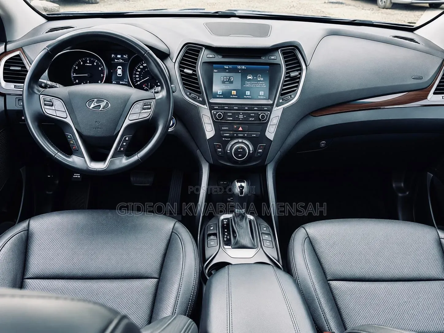 Hyundai Santa Fe Limited Ultimate AWD 2018 Blue