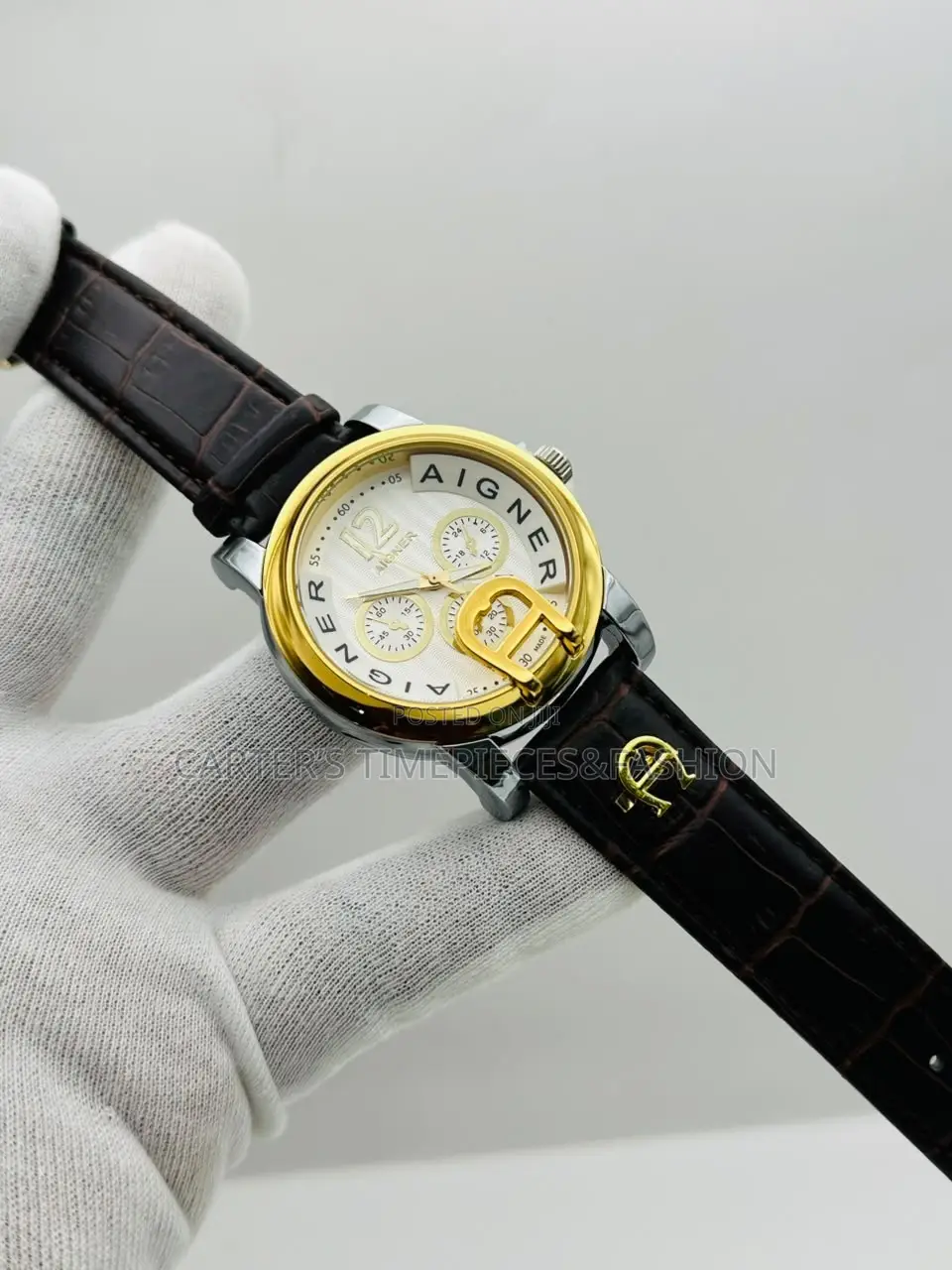 Aigner Classic Leather Watch