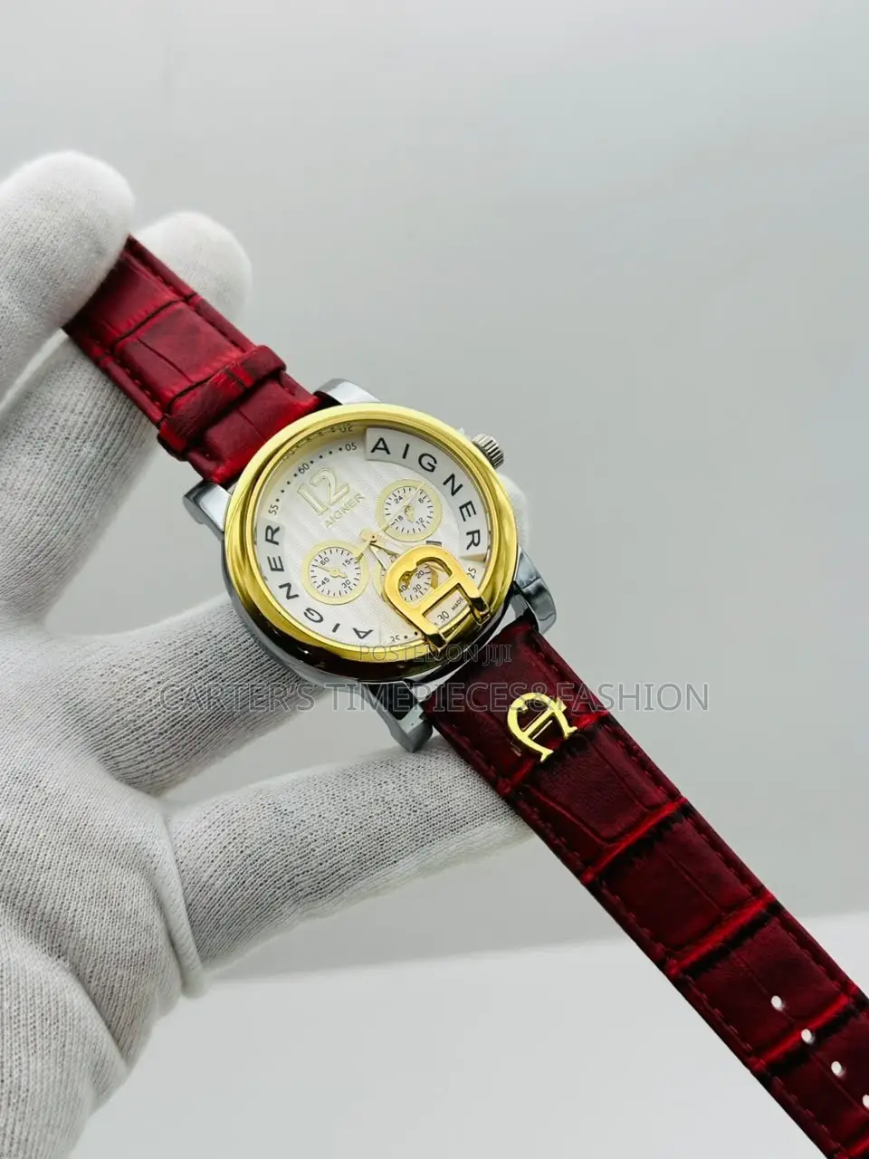 Aigner Classic Leather Watch