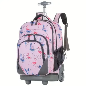 Backpack With Wheels Kids Trolley Girl School Bag-Upper Primary to JHS