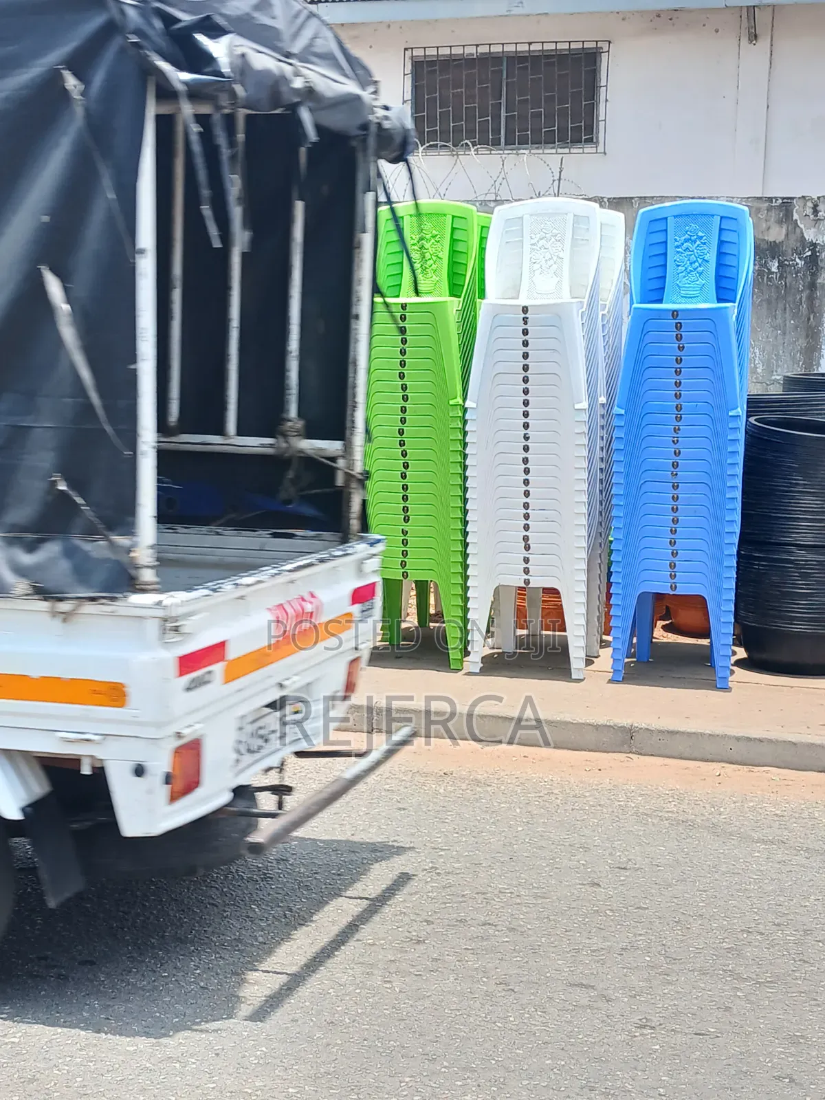 Durable Armless Plastic Chair