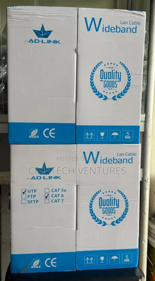 Network Cable Cat 6 Indoor 305m