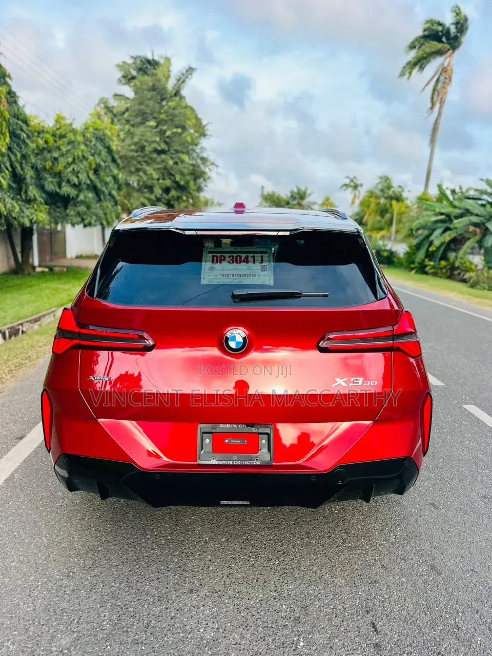 BMW X3 2025 Red