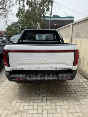 New BYD Shark 6 Performance Pickup 2026 White