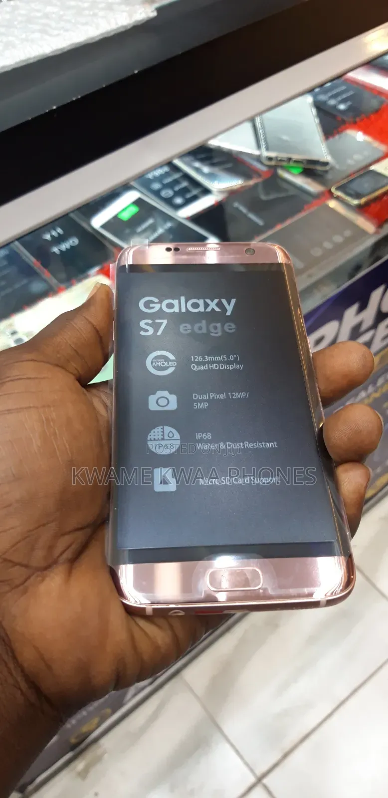 New Samsung Galaxy S7 edge 32 GB Rose Gold