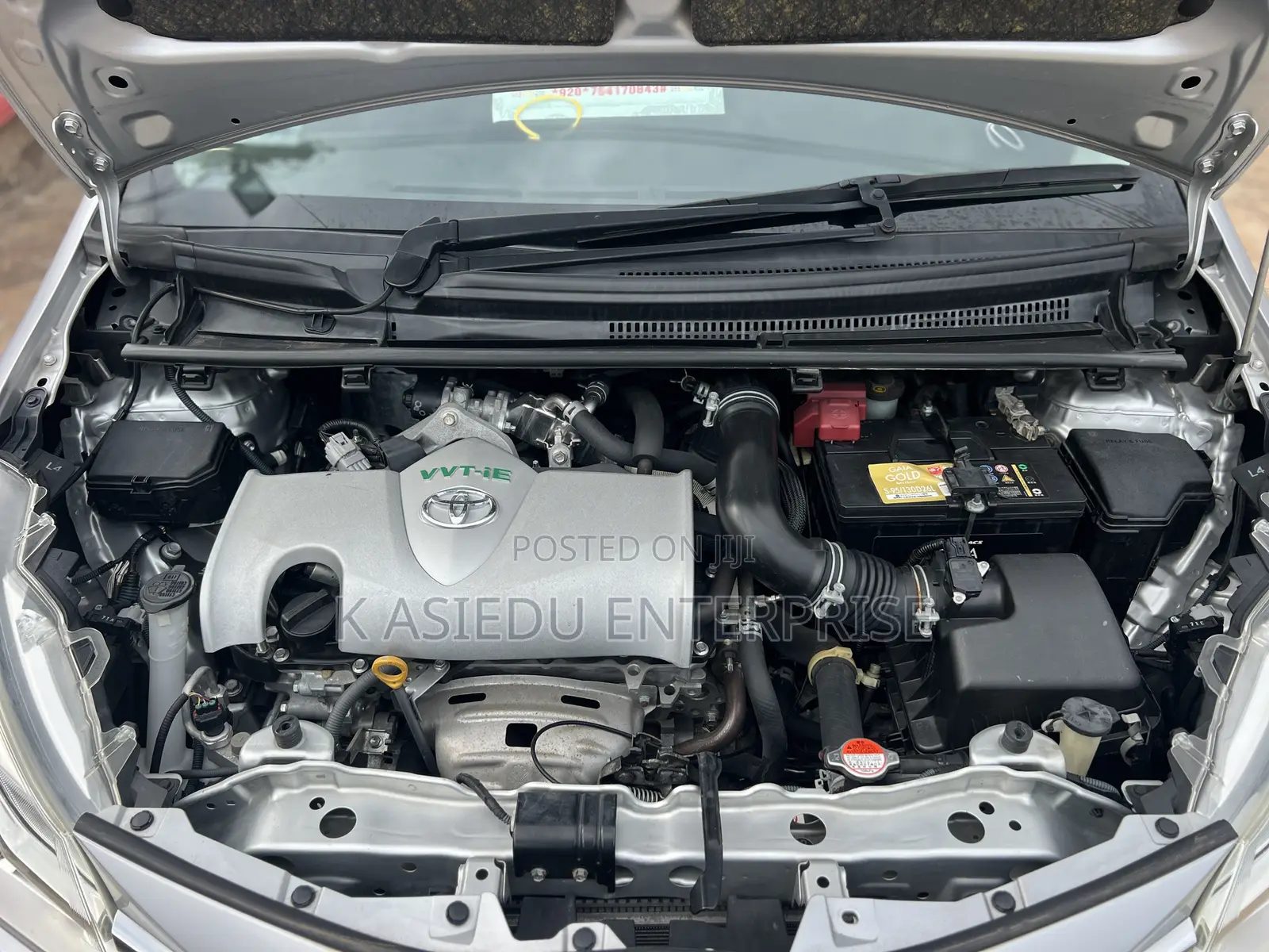 Toyota Vitz 1.3 AWD 3dr 2017 Silver