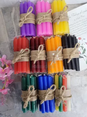 Spiritual Ritual Candles Cleansing Herbs Available