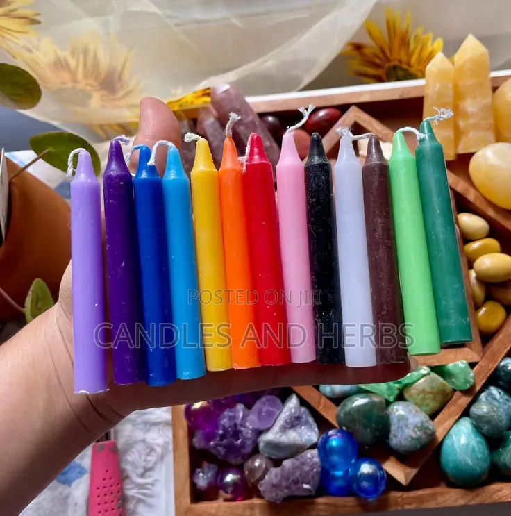 Spiritual Ritual Candles Cleansing Herbs Available
