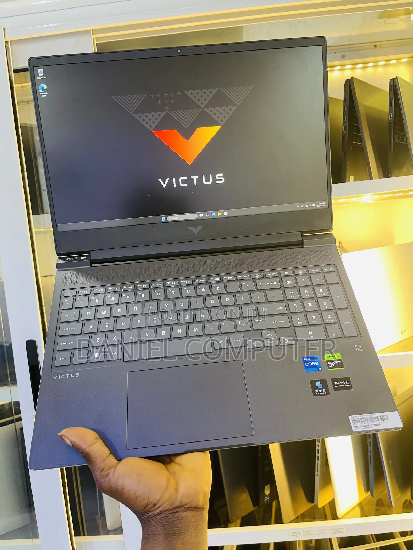 New Laptop HP Victus 16 16GB Intel Core i7 SSD 512GB