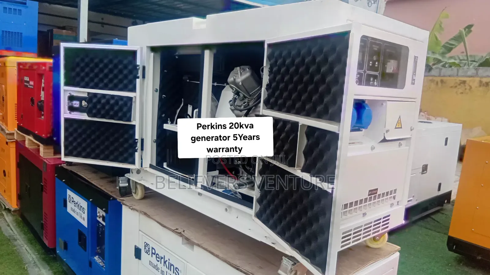 Perkins 20KVA Generator – Powerful Energy for Your Home Business