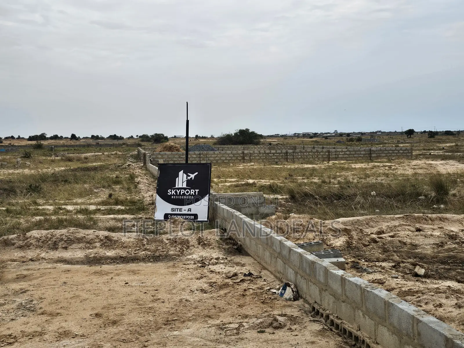 Prime Full Plot Near New Airport Tsopoli