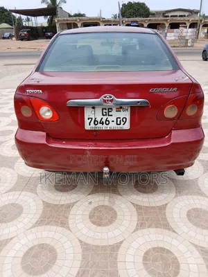 Toyota Corolla LE 2007 Red