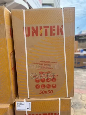 Untek 50×50 Gas Cooker. 4 Burner