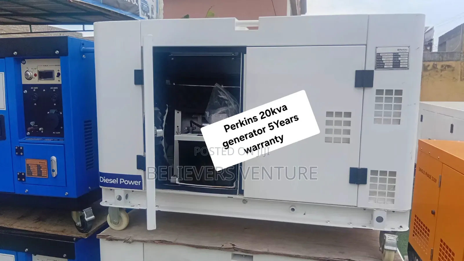 Perkins 20KVA Generator – Heavy-Duty Power for Every Need