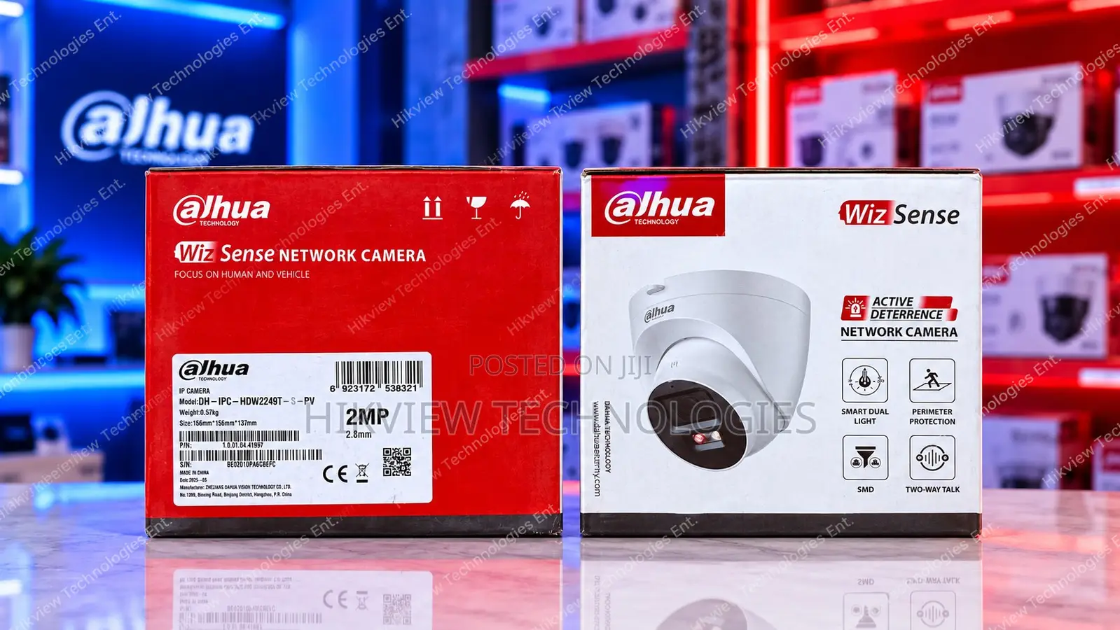 DAHUA IPC-HDW2249T-S-PV2MP Smart Dual Light Active Deterrence Fixed
