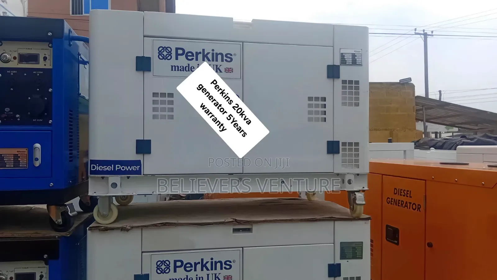 Perkins 20KVA Genset – Dependable Power, Anytime