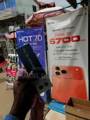 New Tecno Camon 50 Pro 256 GB Black
