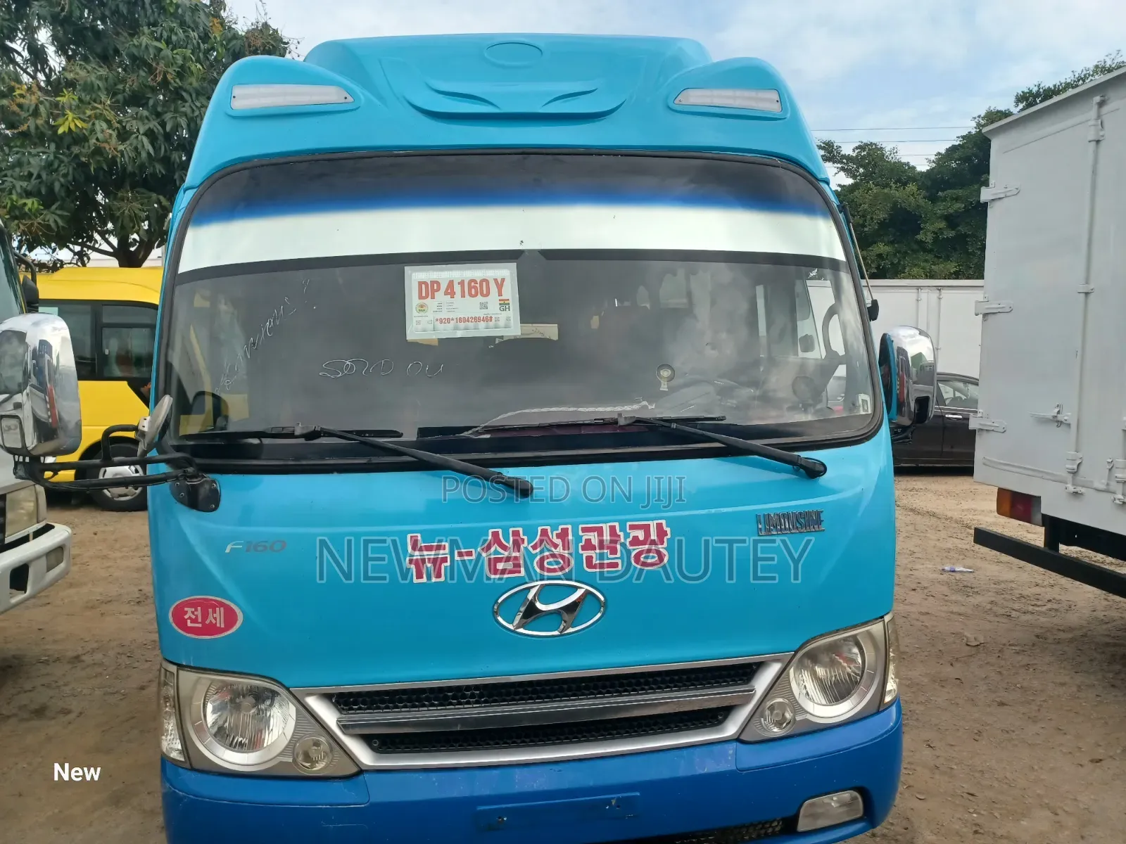 Hyundai County 2015 Blue