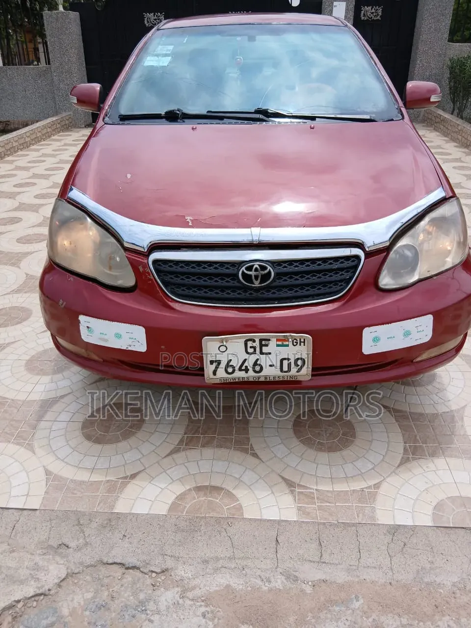 Toyota Corolla LE 2007 Red